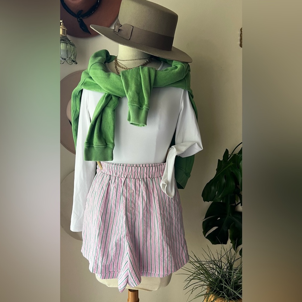 AERIE scoop neck Crewneck Sweatshirt‎ Kelly green SIZE SMALL casual comfy cotton